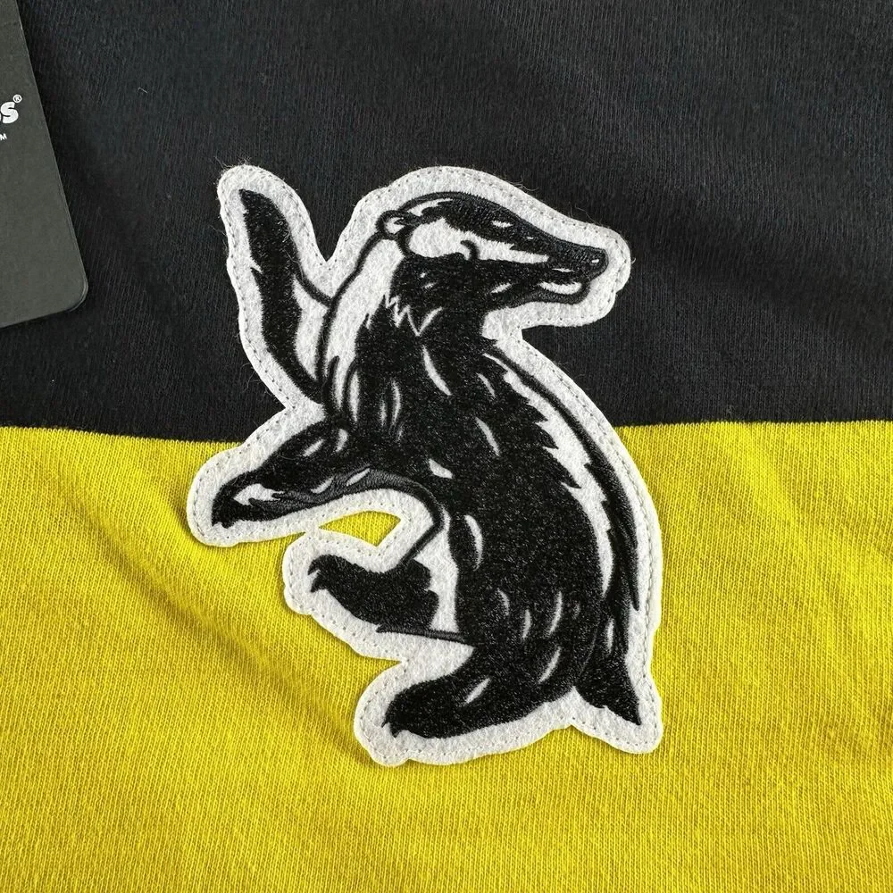 NWT The Hundreds x Harry Potter‎ House Hogwarts Rugby Hufflepuff Polo Size 2X